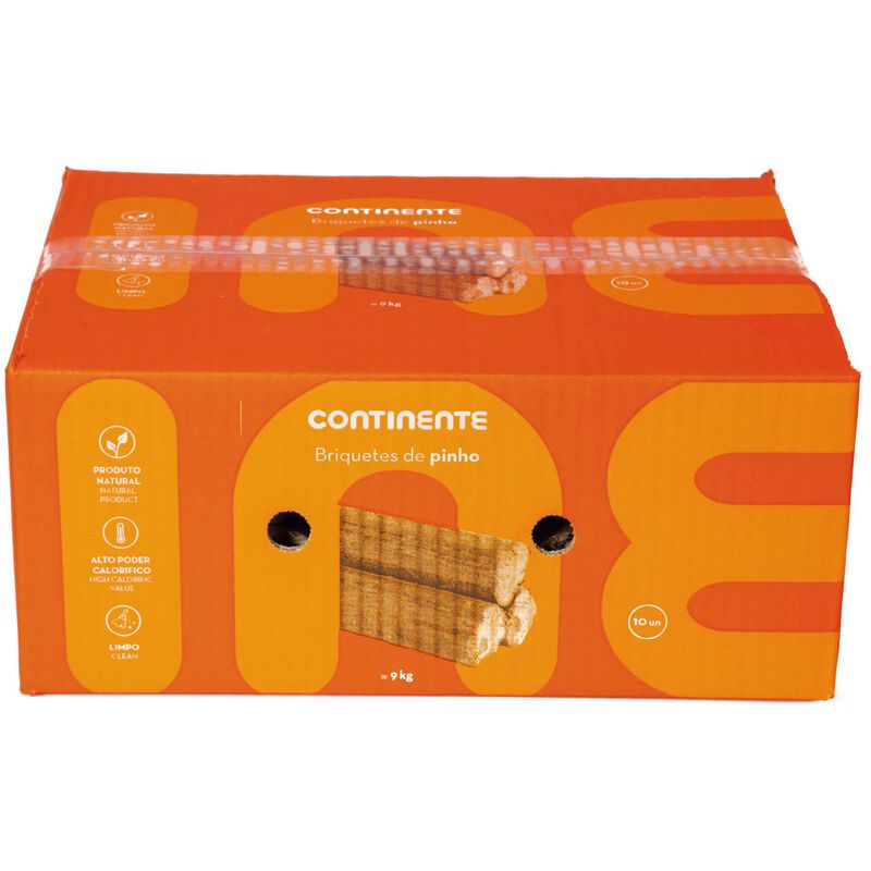 Briquetes Lenha Continente
