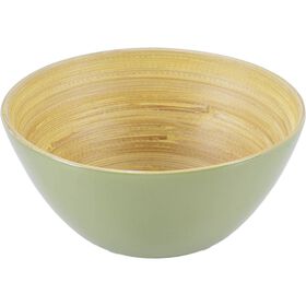 Ta&ccedil;a Bambu 600ml Verde Kasa