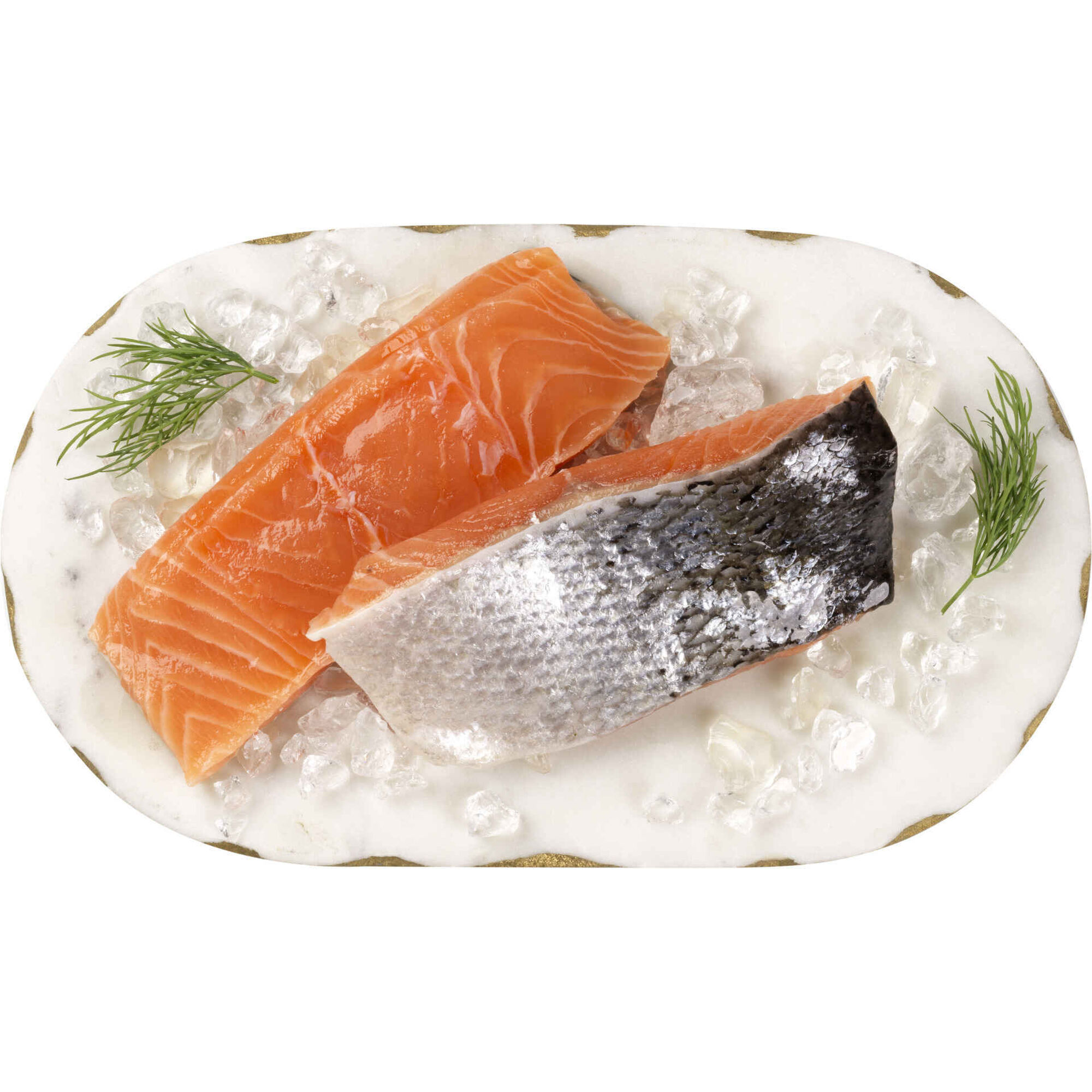 Lombos de Salmão com Pele Ultracongelado Lombos de Salmão com Pele Ultracongelado