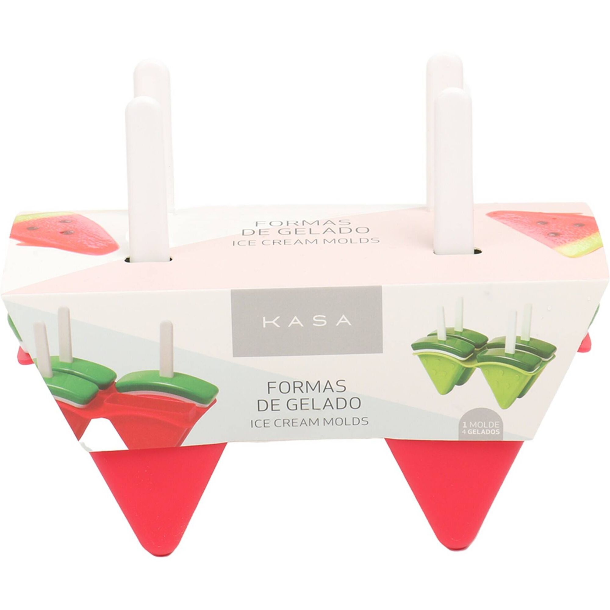 Forma para 4 Gelados Fruits Kasa