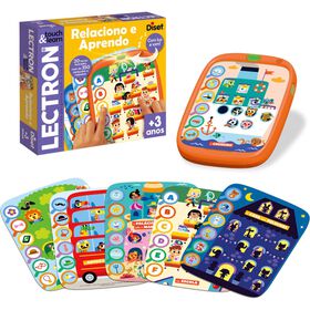 Diset - Jogo Lectron Touch Relaciono e Aprendo