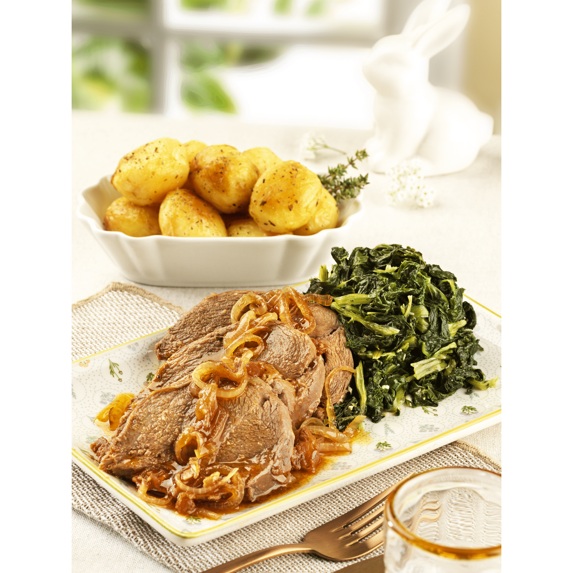 Borrego com Batatas e Grelos Cozinha Continente (Entregas para a P&aacute;scoa)