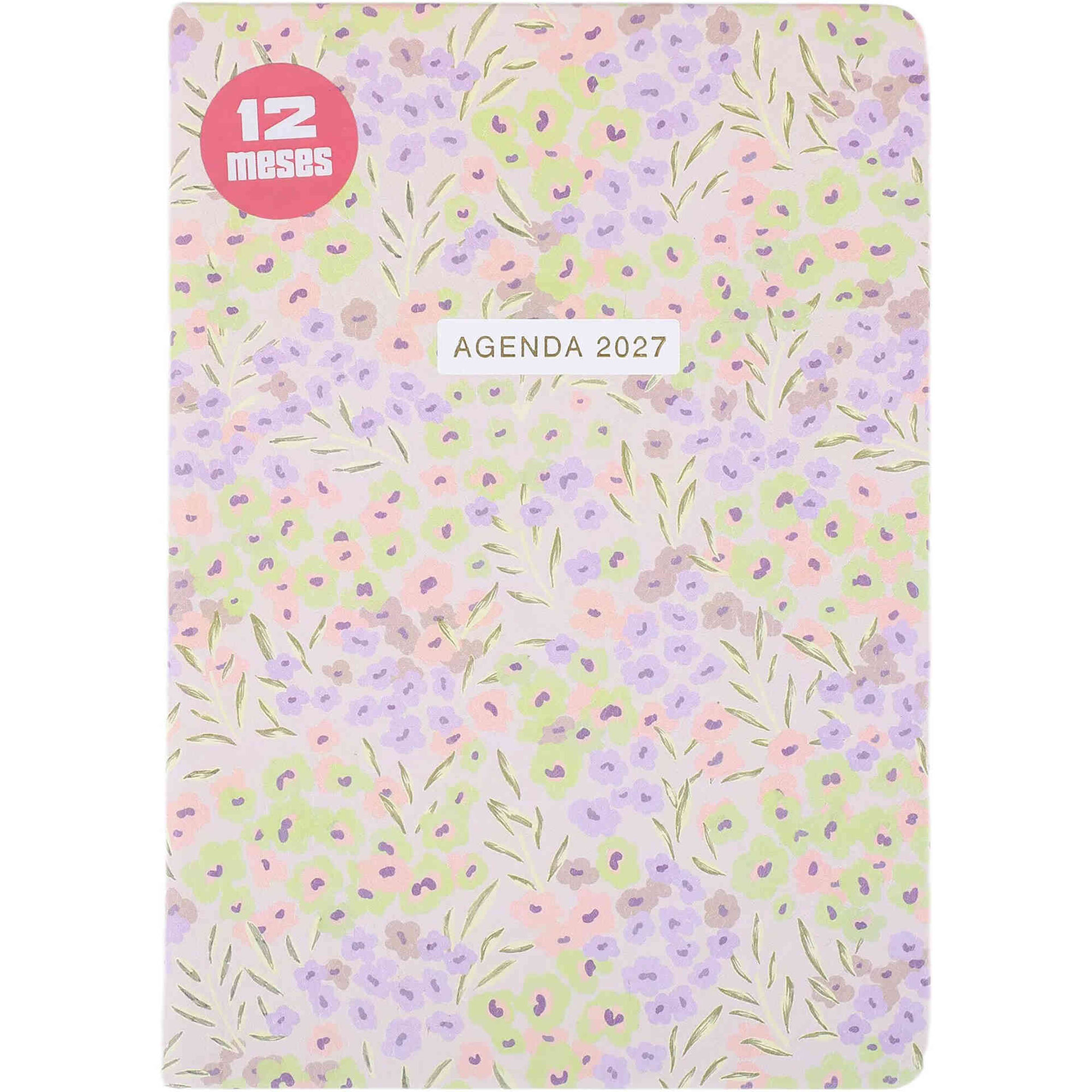 Agenda Semanal 2027 A5 Mini Flowers (v&aacute;rias cores) Note!