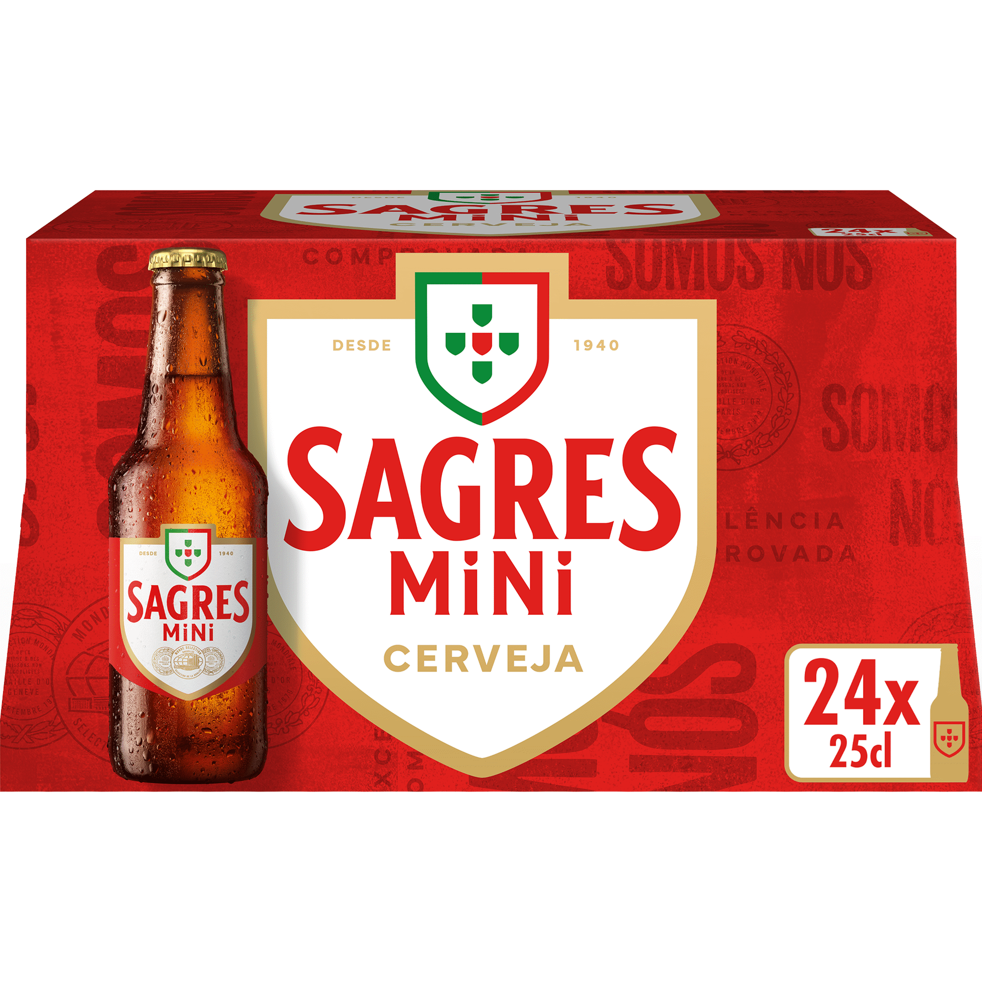 Cerveja com &Aacute;lcool Sagres Mini