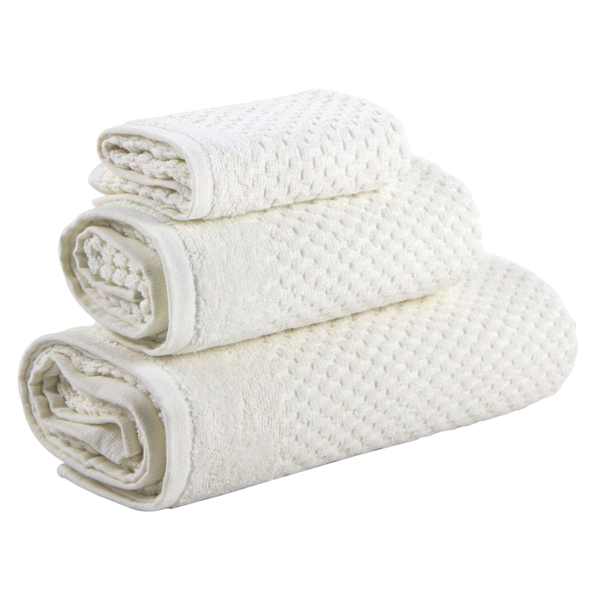 Conjunto 3 Toalhas Banho Bege Kasa