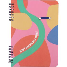 Caderno Espiral Dupla A5 80 Folhas Positive