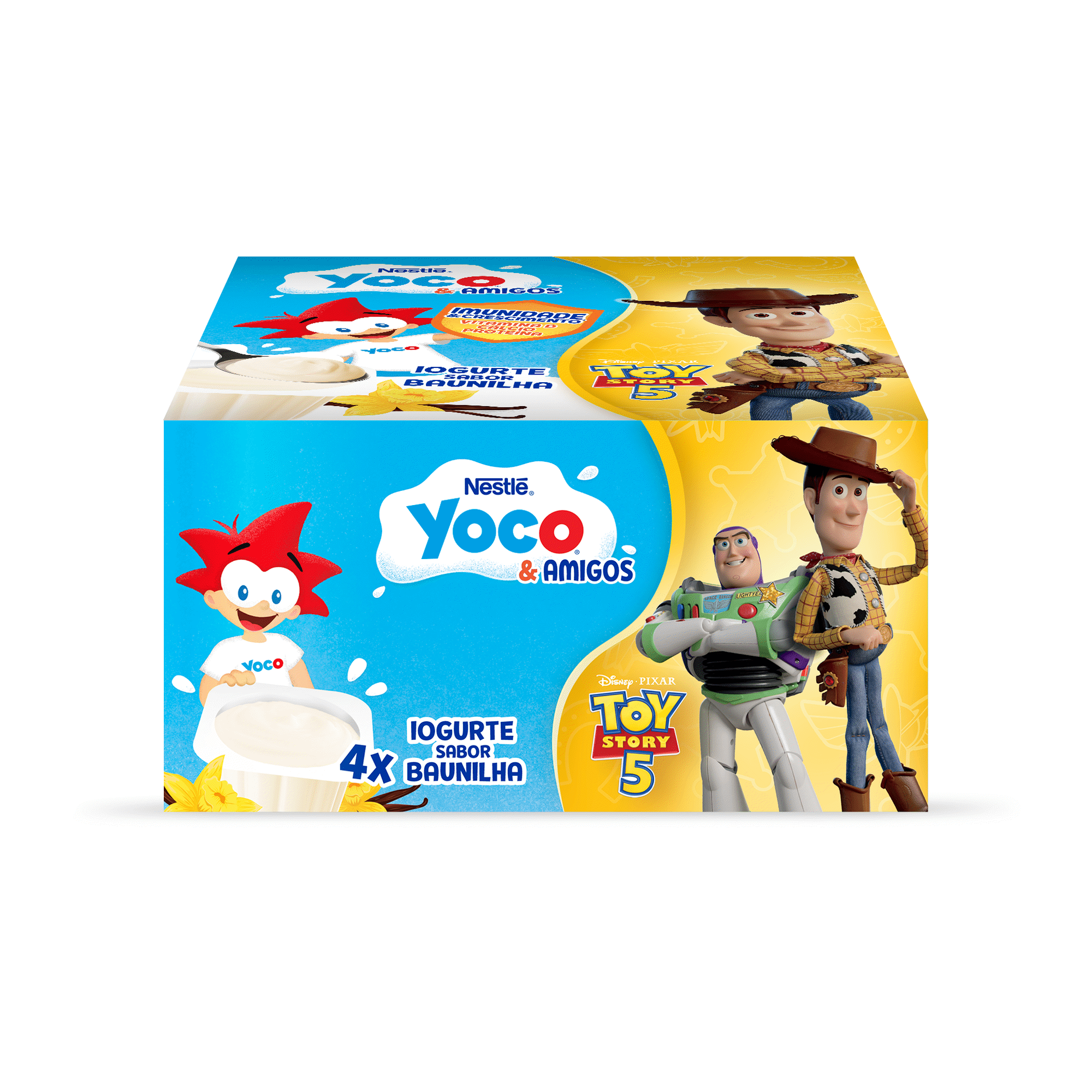 Iogurte Aroma Morango Infantil Yoco