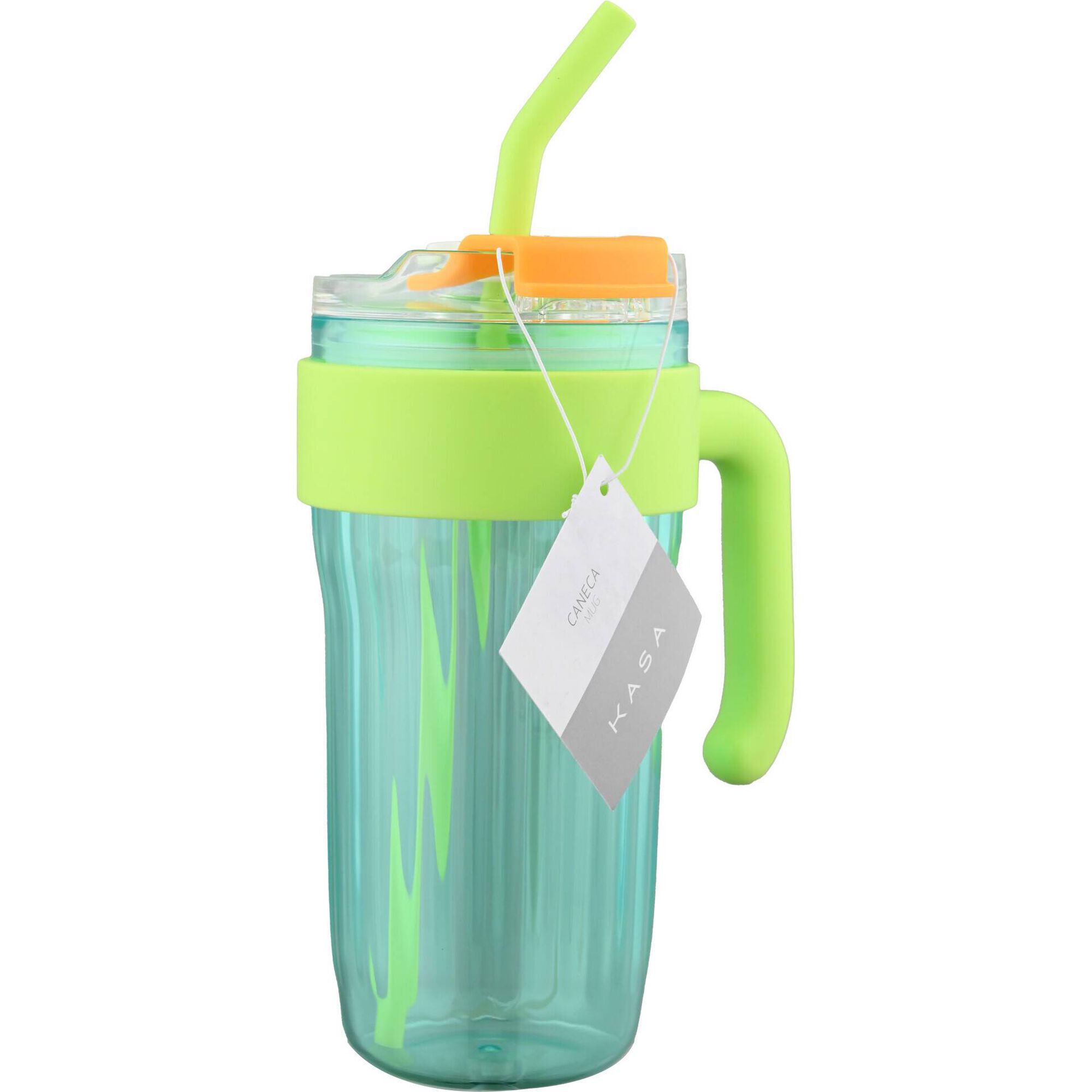 Caneca Strips 850ml Verde