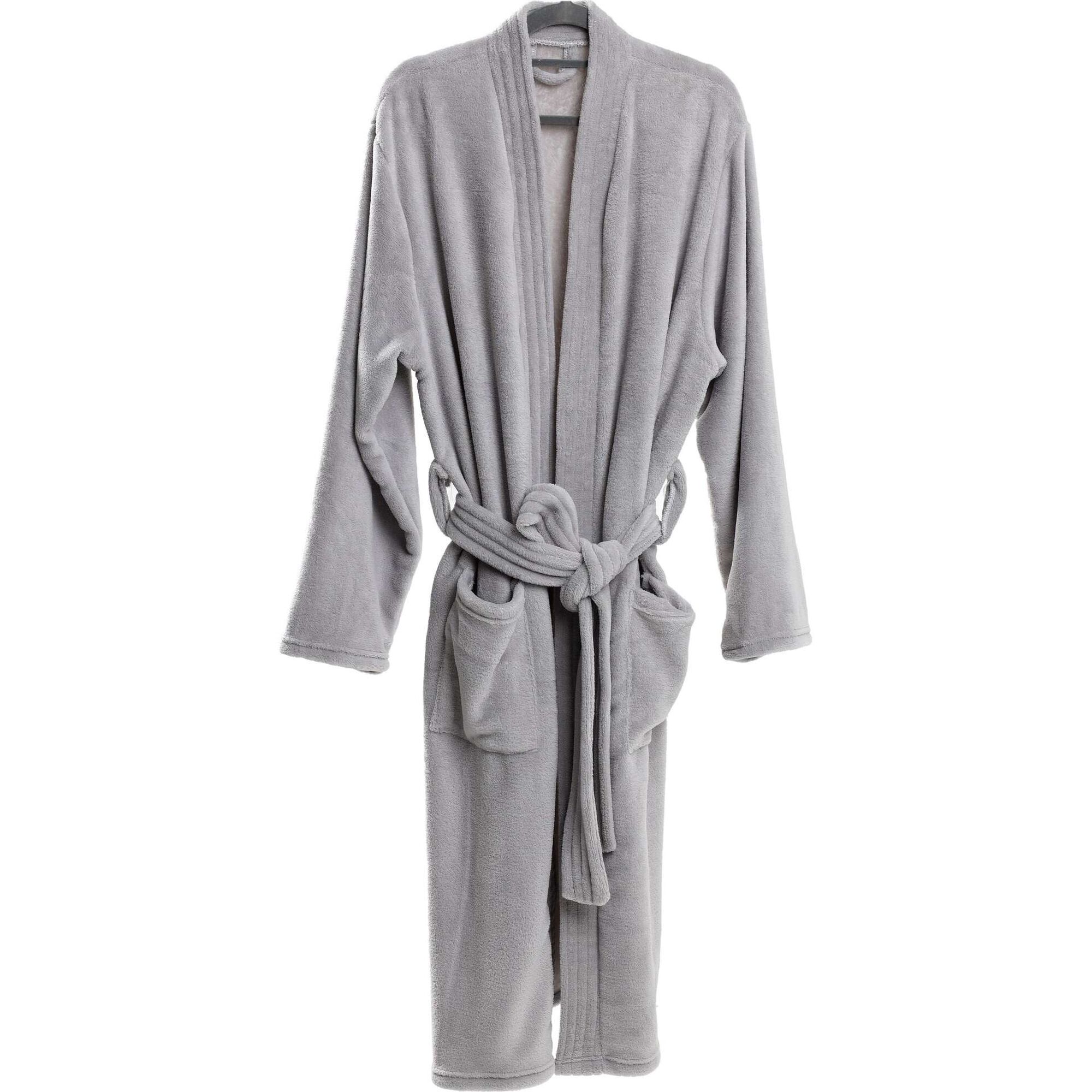 Robe Microfibra Cinza