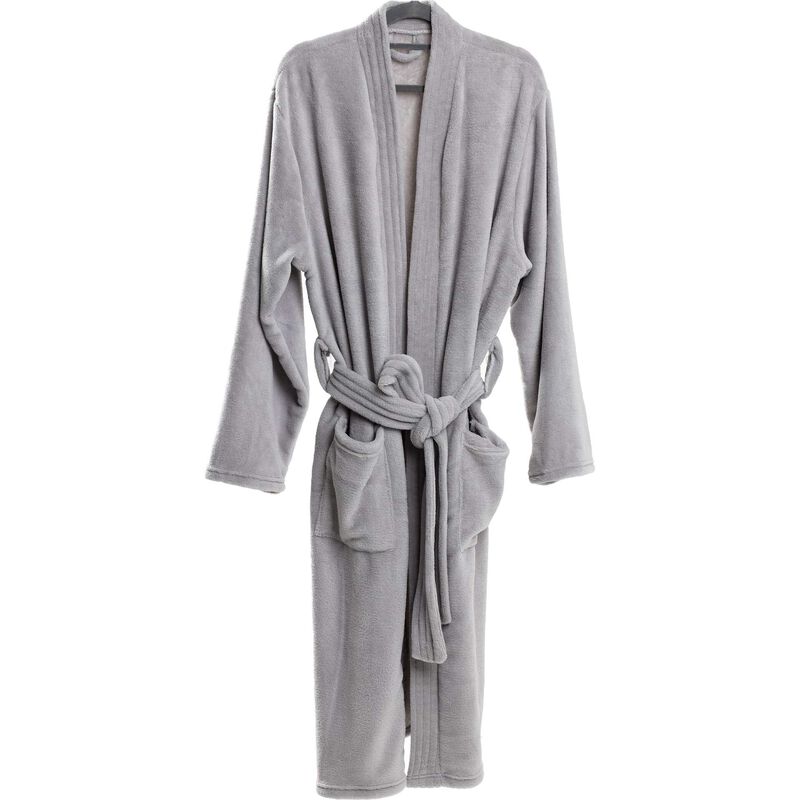 Robe Microfibra Cinza Kasa