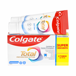 Pasta de Dentes Proteção Branqueadora Colgate Total