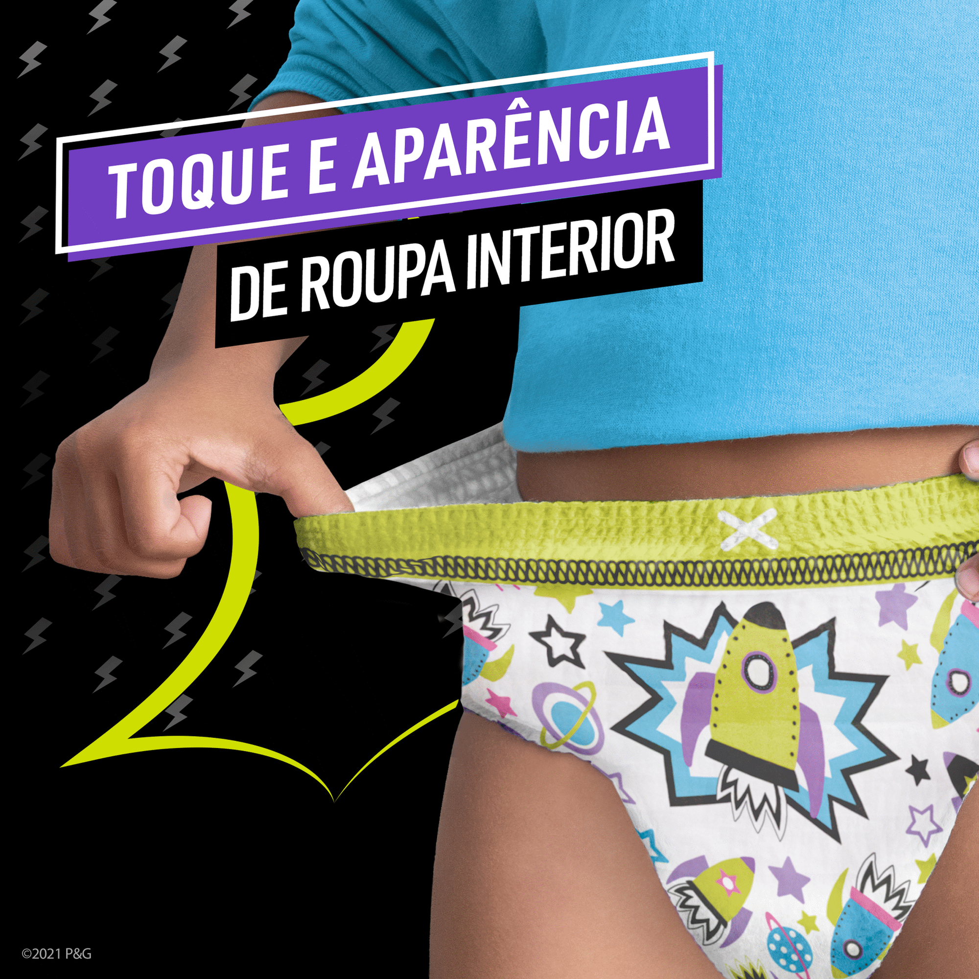 Fraldas Ninjamas Foguetão 17-30kg T7