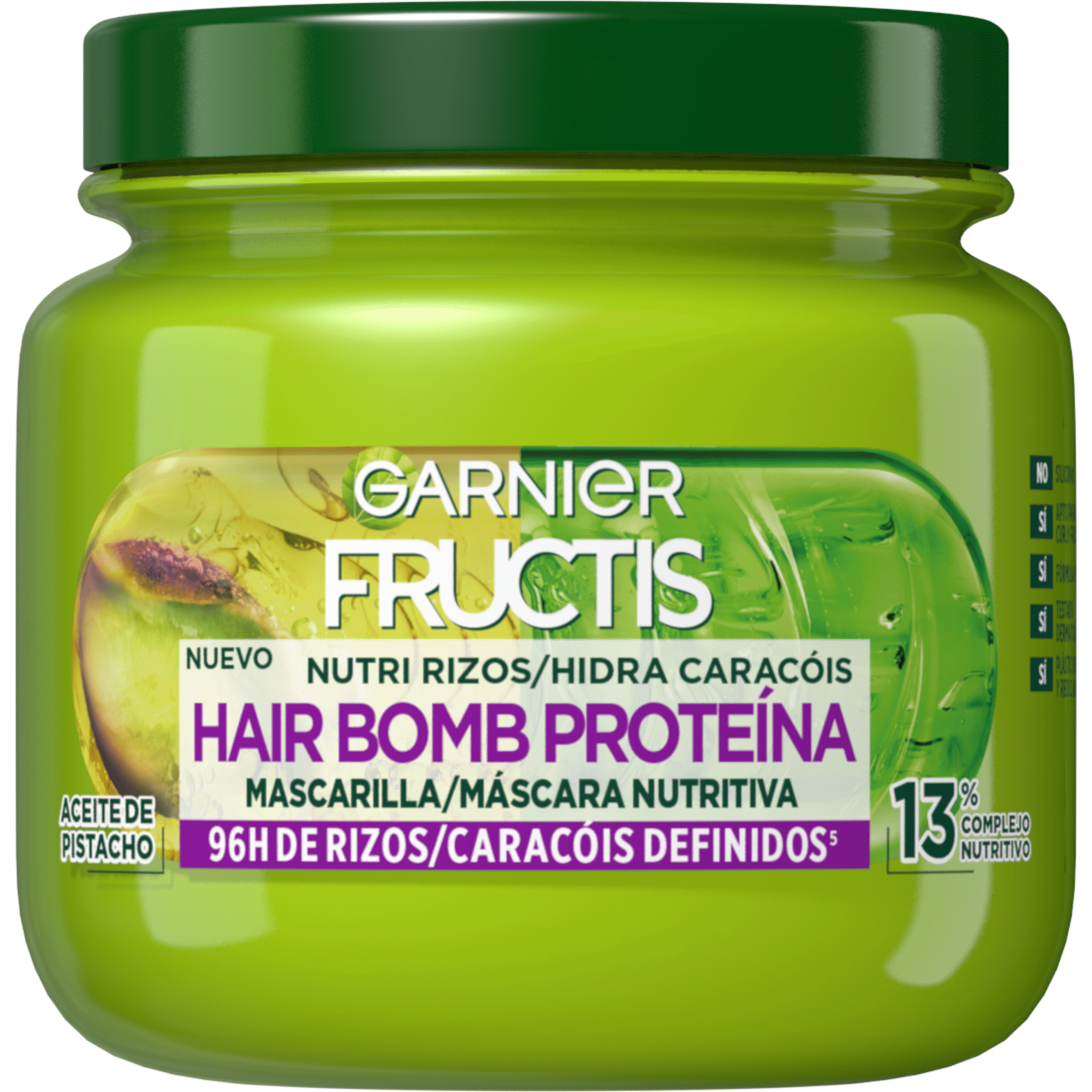 M&aacute;scara Cabelo Hidra Carac&oacute;is Prote&iacute;na Garnier Fructis