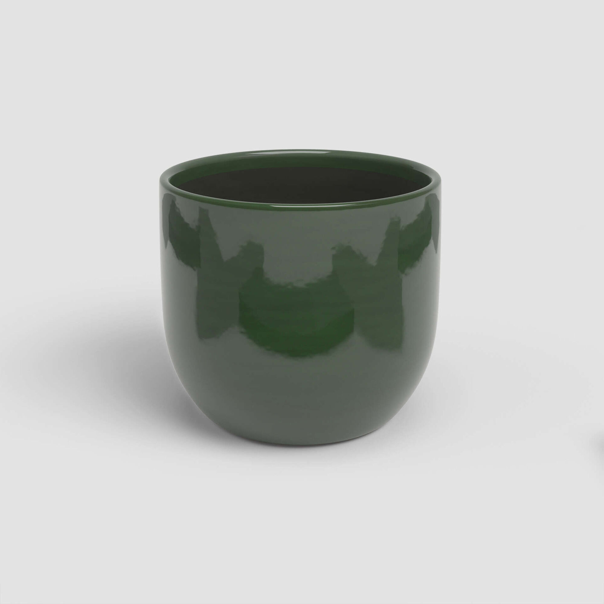 Vaso Redondo Arcadia 16,5 cm Verde Esmeralda Artevasi