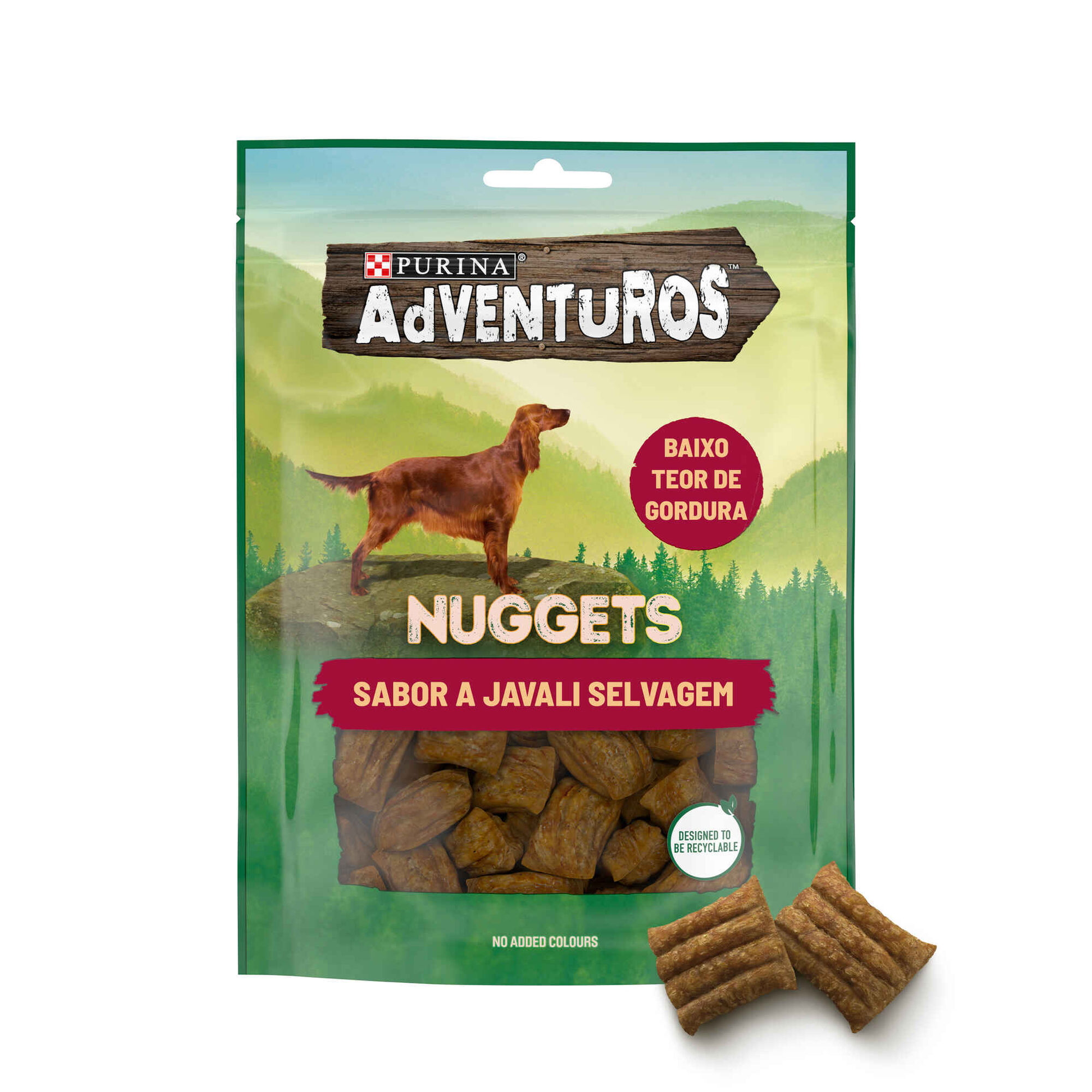 Biscoito para Cão Adventuros Nuggets Javali Biscoito para Cão Adventuros Nuggets Javali