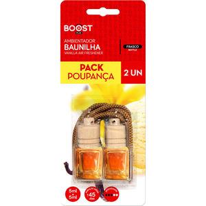 Ambientador Auto Pendurar Frasco Baunilha Boost