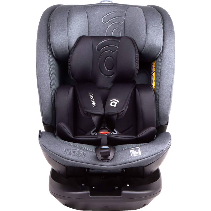 Cadeira Auto I-Size 40-150cm Isofix Rotativa Cinza Panafix Asalvo