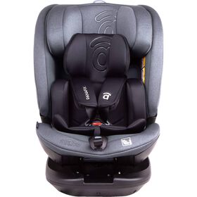 Cadeira Auto I-Size 40-150cm Isofix Rotativa Cinza Panafix Cadeira Auto I-Size 40-150cm Isofix Rotativa Cinza Panafix