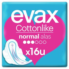 Pensos Higi&eacute;nicos Cottonlike Normal com Abas