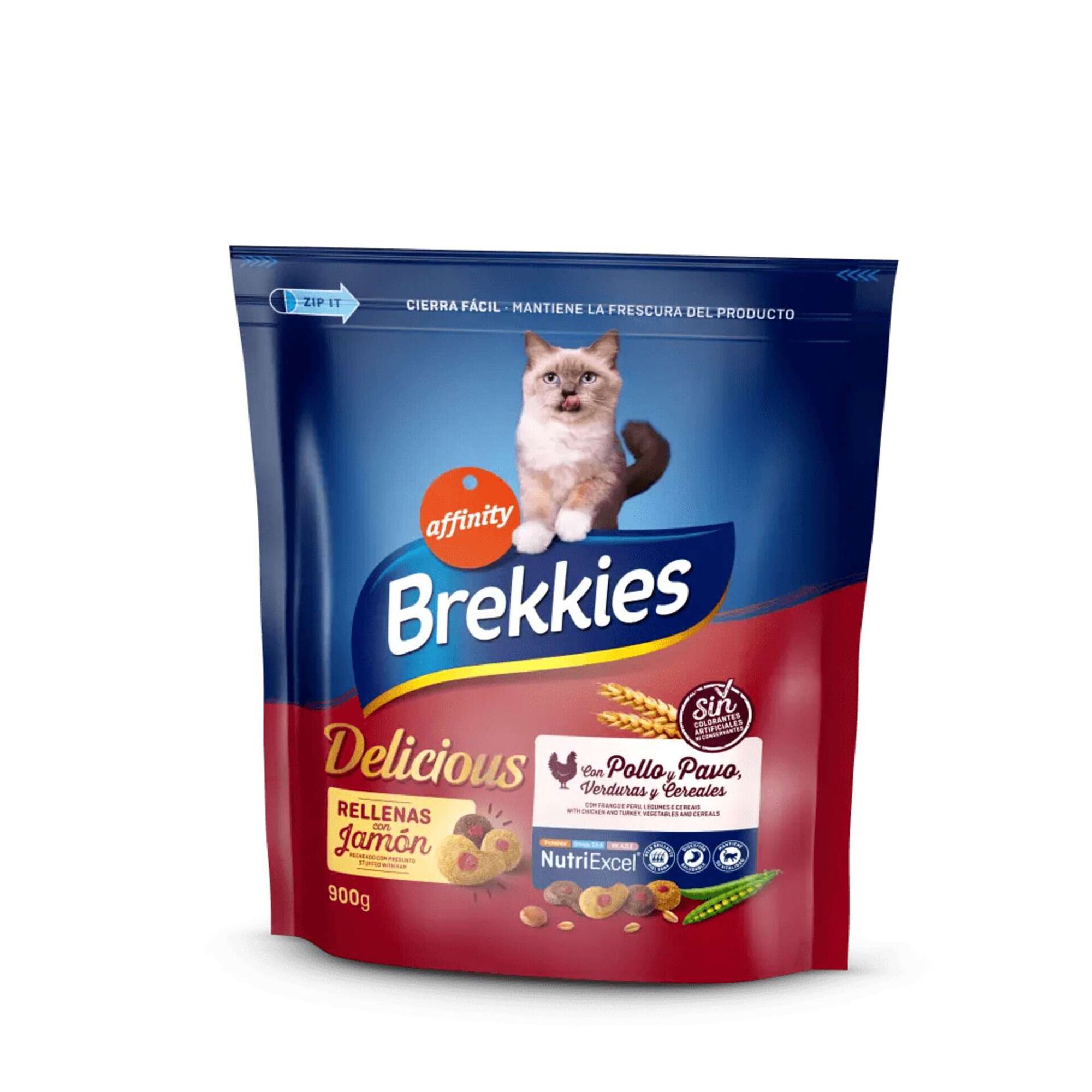 Ração para Gato Adulto Delicious Aves