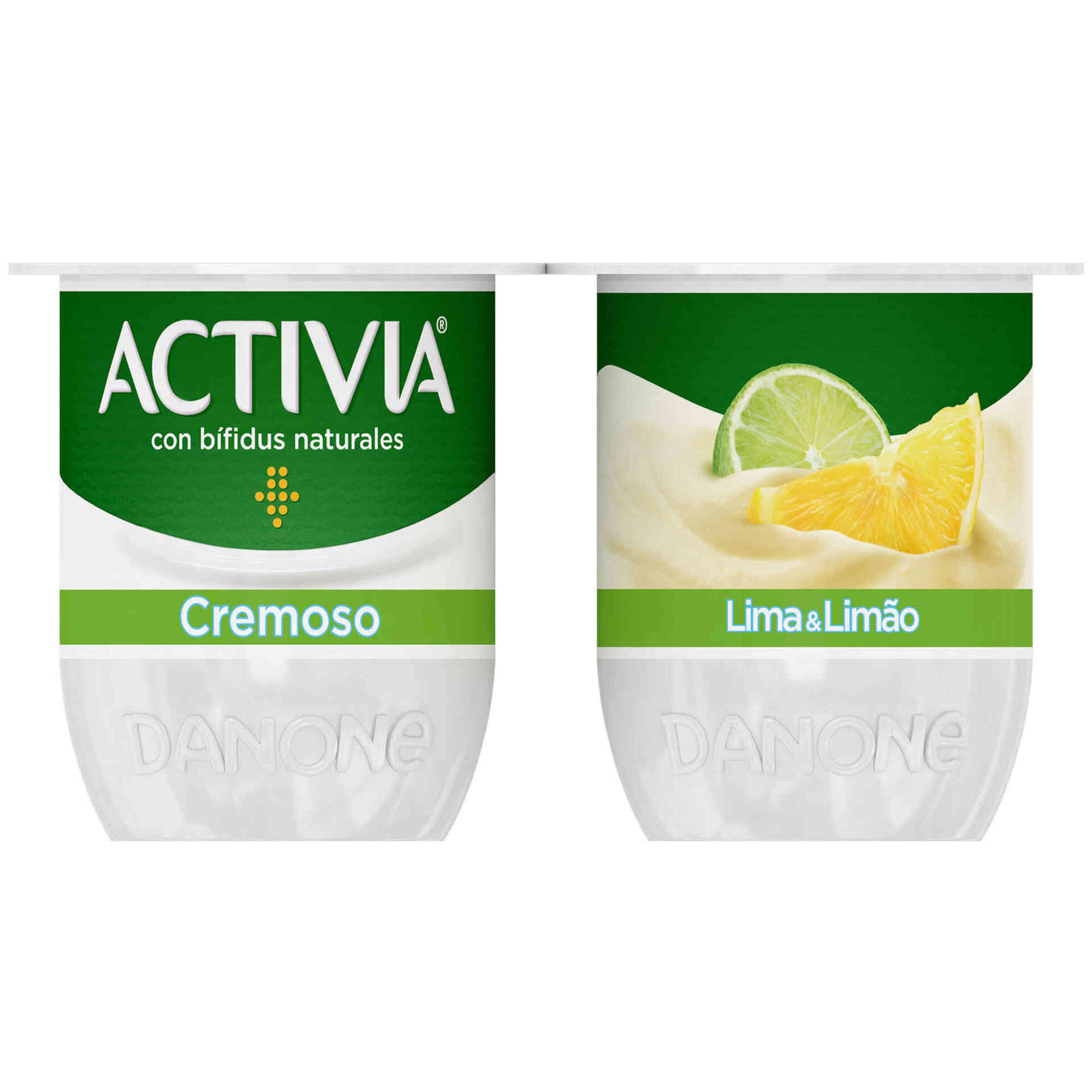Iogurte Bifidus Cremoso Probiótico Lima e Limão