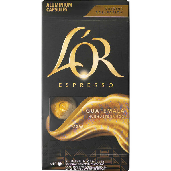 Cápsulas de Café Guatemala LOr