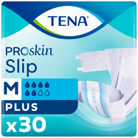 Fraldas Incontin&ecirc;ncia Slip Plus M Tena