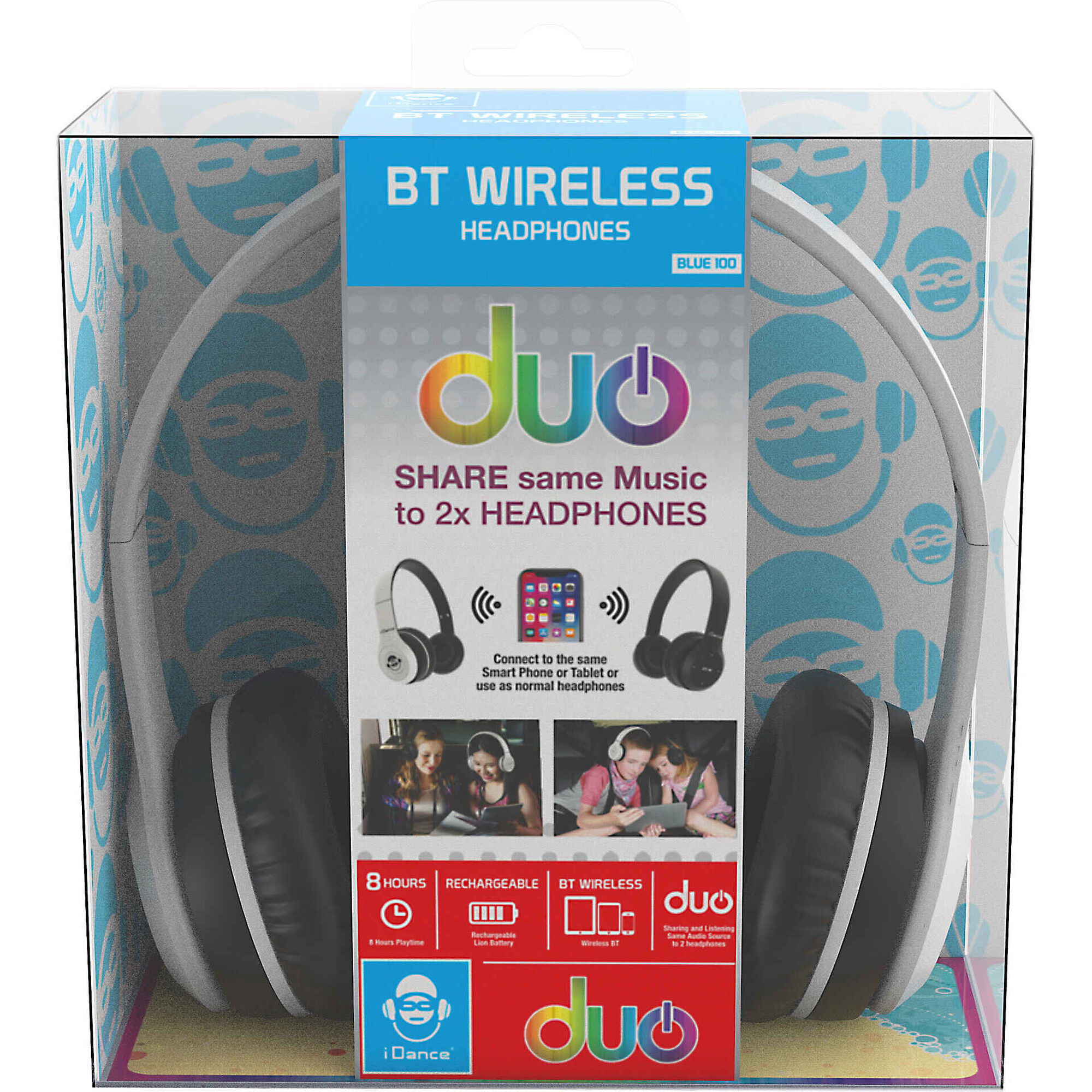 iDance - Auriculares Bluetooth DUO