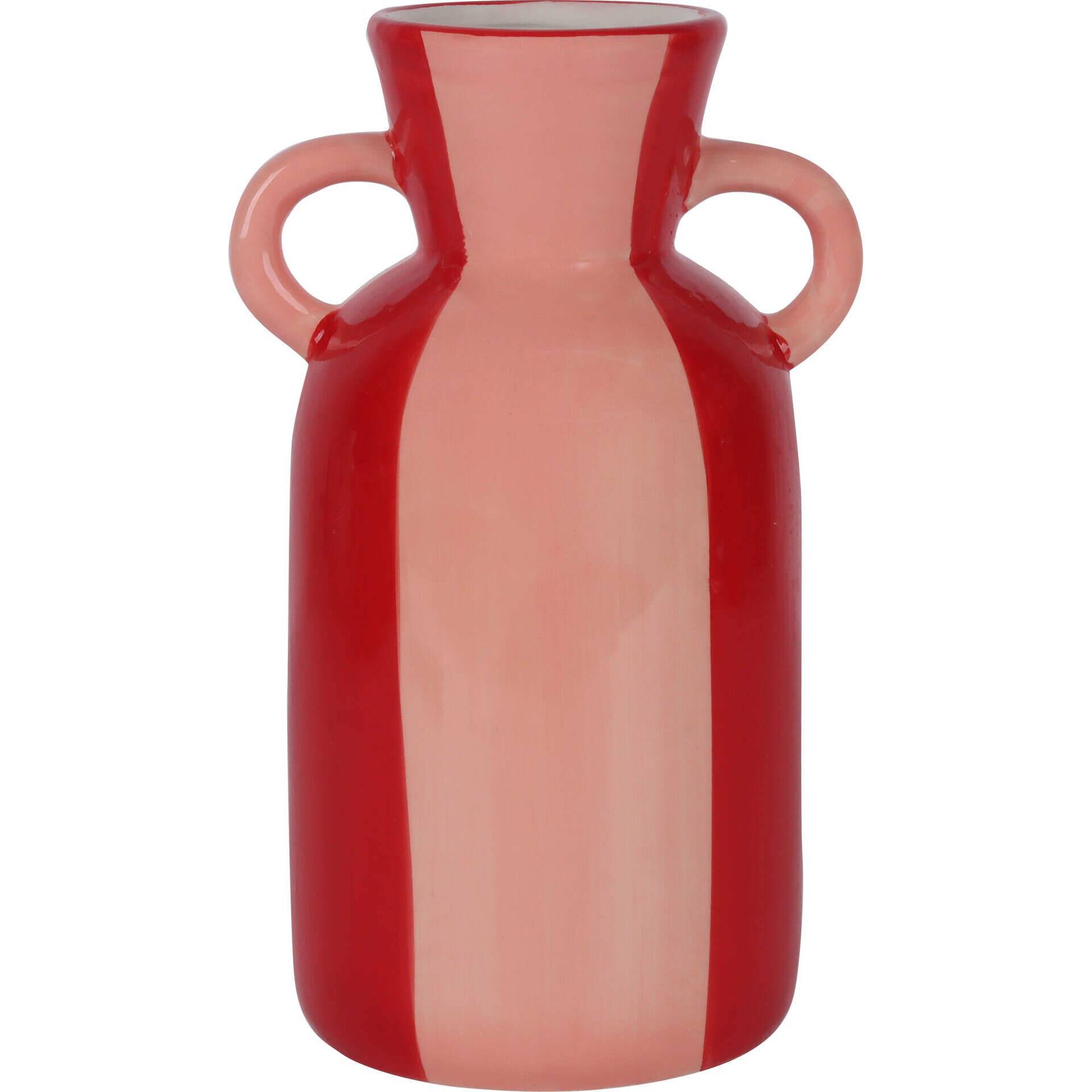 Jarra Riscas Rosa com 2 Asas