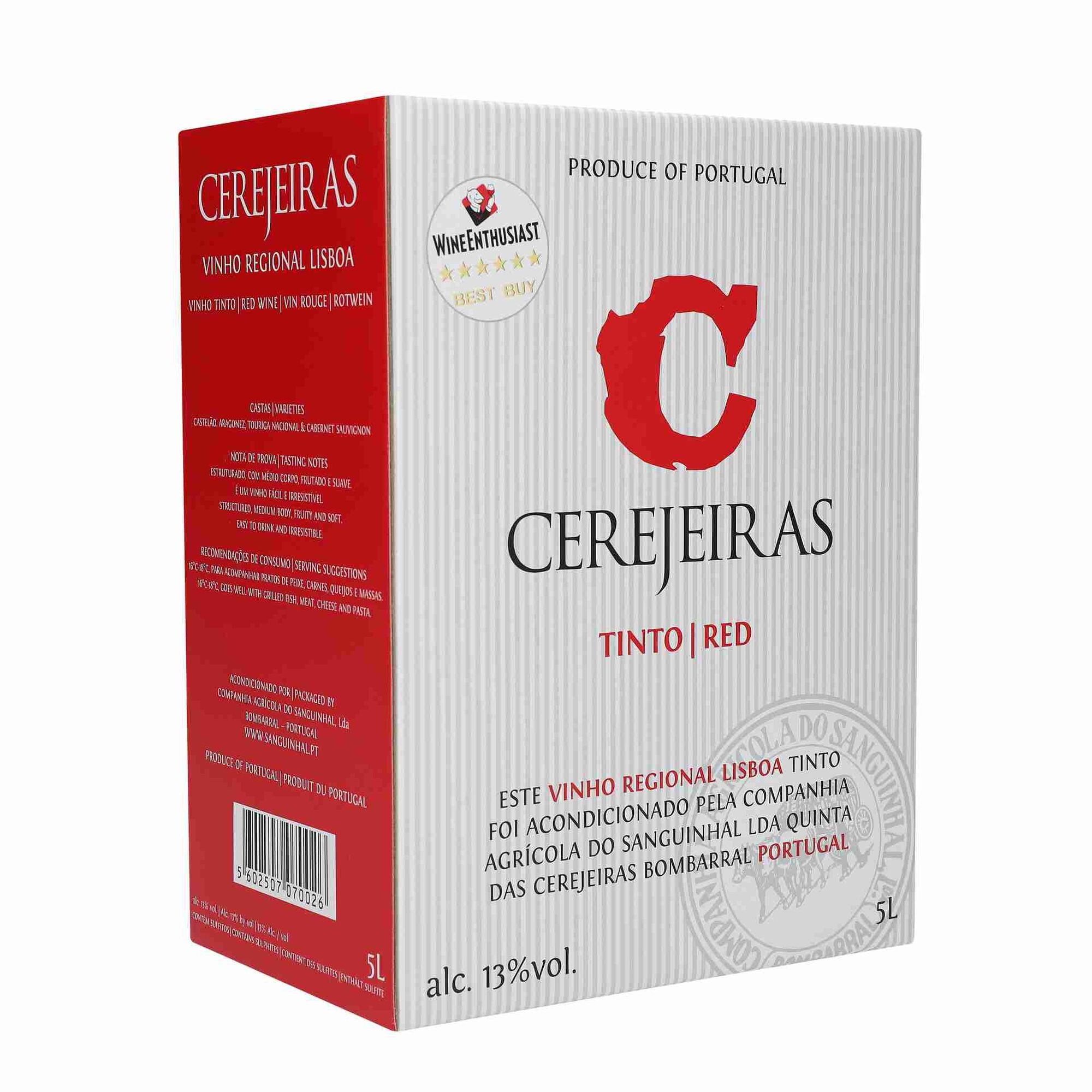 Cerejeiras Regional Lisboa Vinho Tinto Cerejeiras Regional Lisboa Vinho Tinto