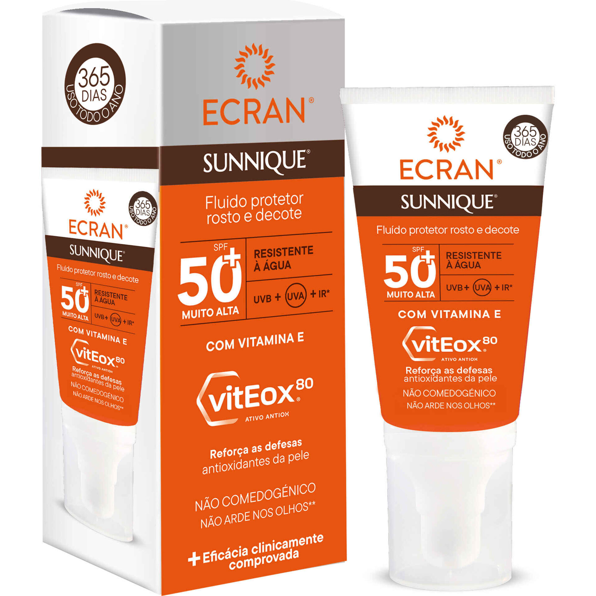 Protetor Solar Facial FPS 50+ Ecran