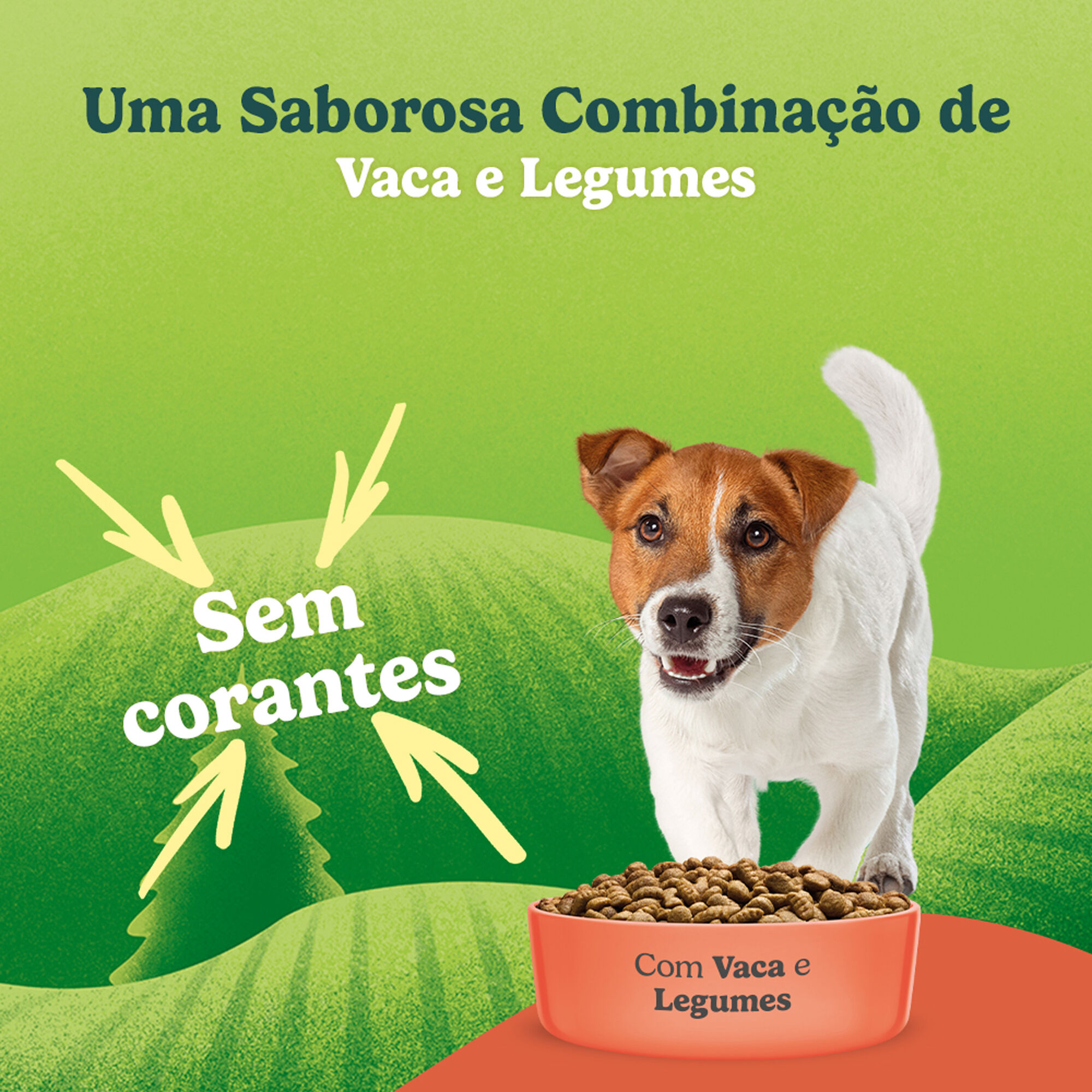 Ra&ccedil;&atilde;o para C&atilde;o Adulto Mini Menu Vaca Purina Friskies