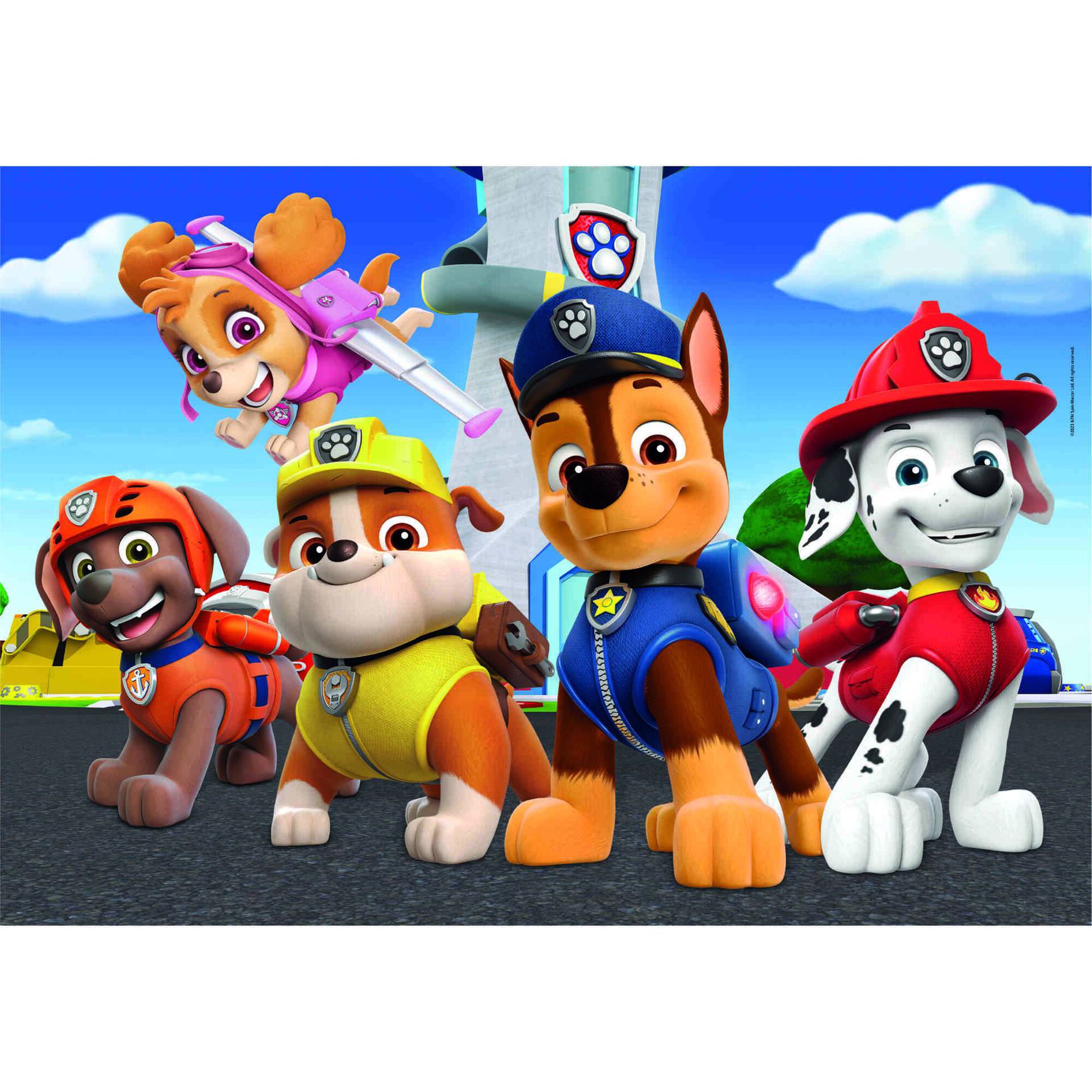 Clementoni - Puzzle Patrulha Pata 2X60 Pe&ccedil;as