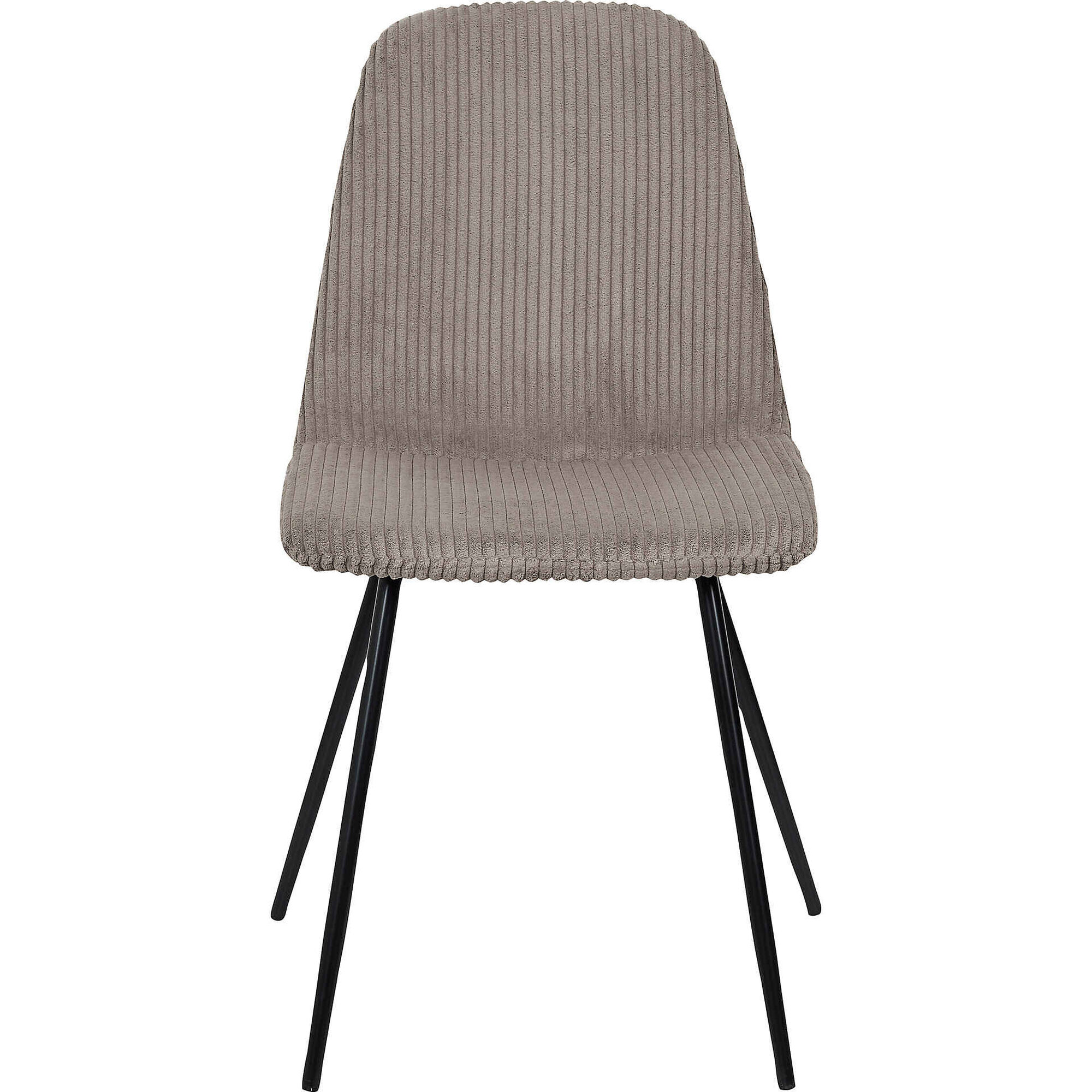 Conjunto de 4 Cadeiras Estofadas Bar Taupe Scott