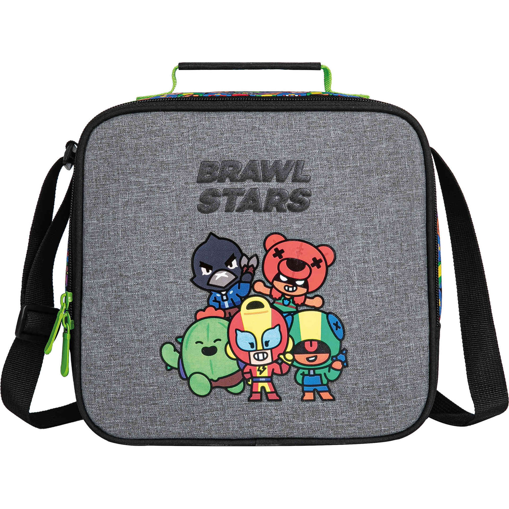 Lancheira 5L Preta Ready to Battle Brawl Stars
