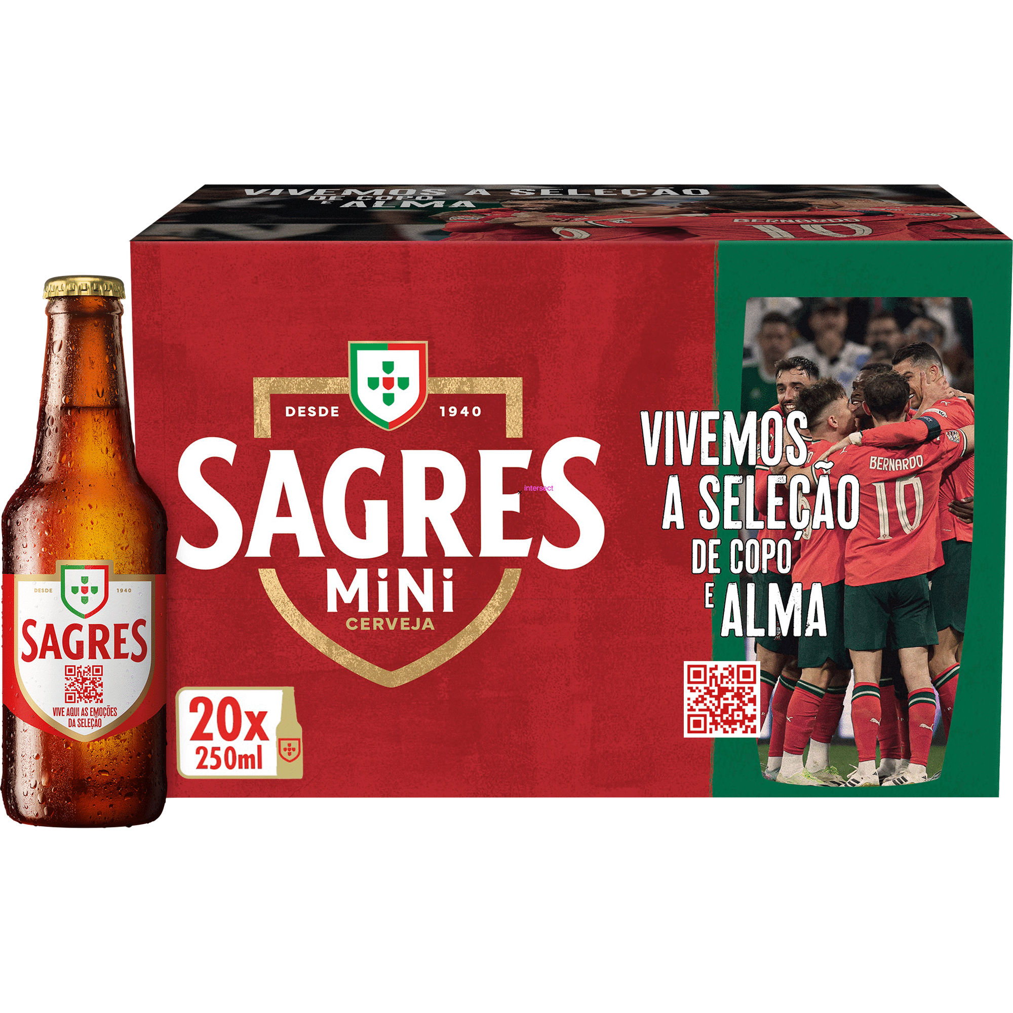 Cerveja com &Aacute;lcool Sagres