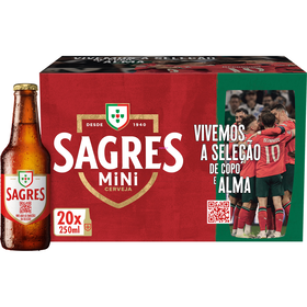 Cerveja com &Aacute;lcool Sagres