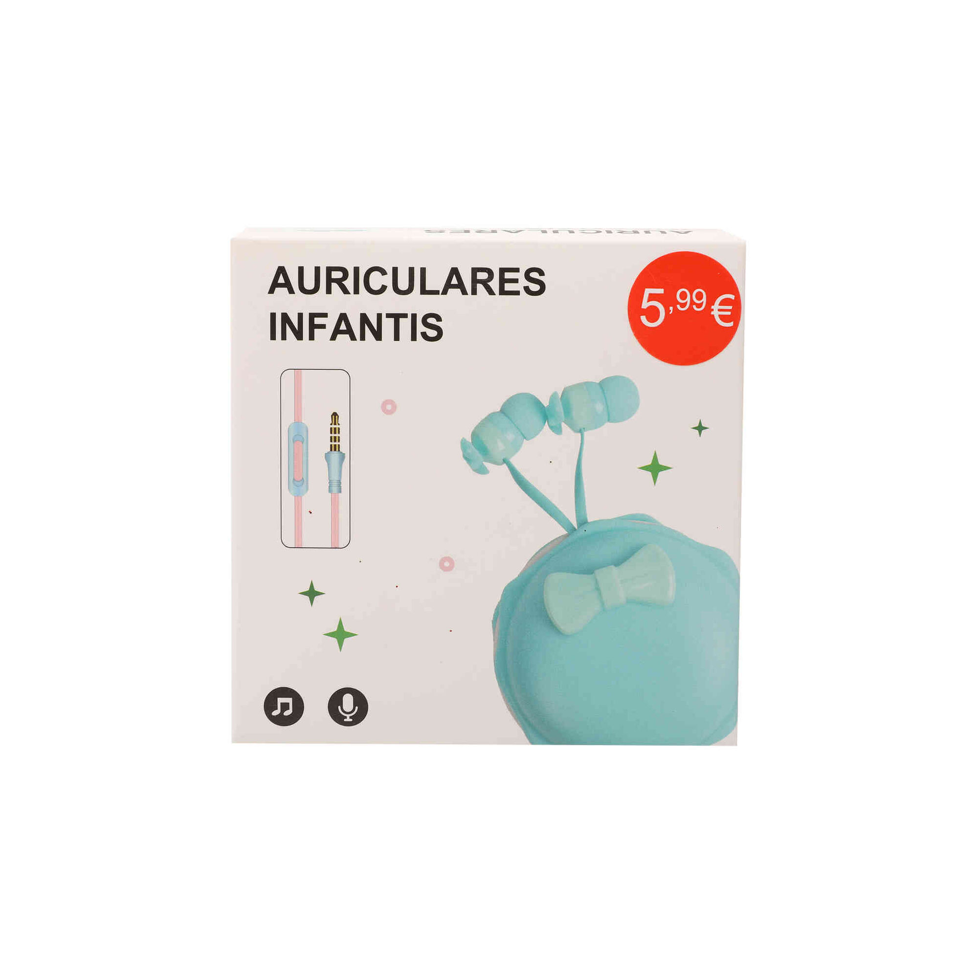 Auriculares Fun Kid (várias cores)