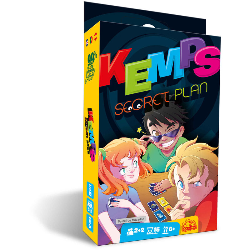 Creative Toys - Jogo Kemps Secret Plan
