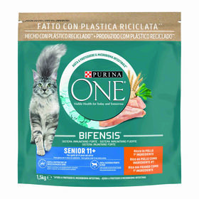 Ra&ccedil;&atilde;o para Gato S&eacute;nior Frango Purina One