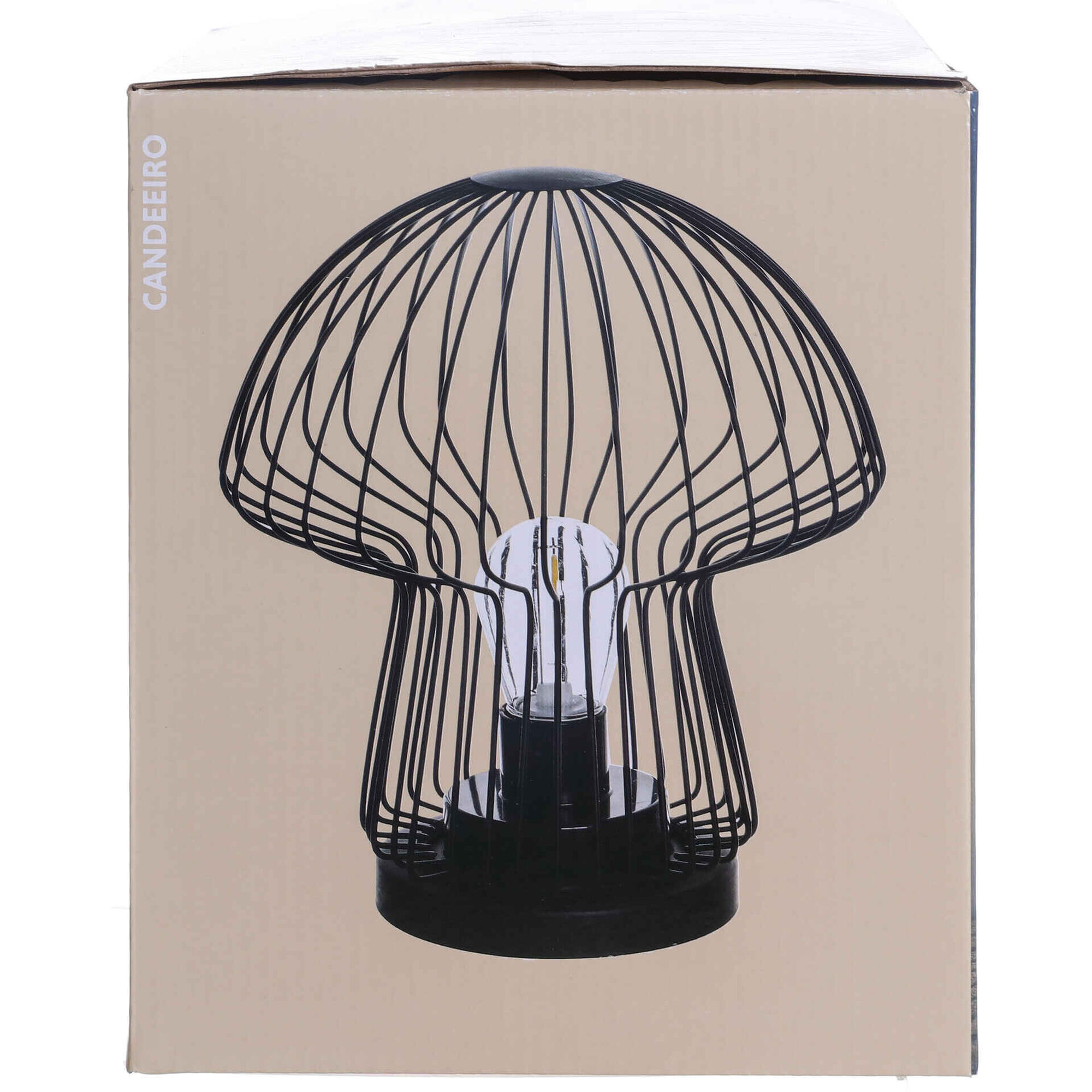 Candeeiro Cogumelo em Metal