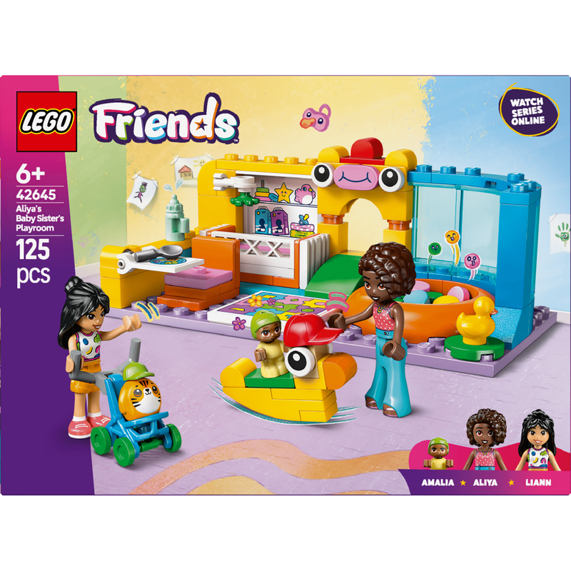 LEGO Friends - Quarto dos Brinquedos da Irmã Mais Nova da Aliya - 42645