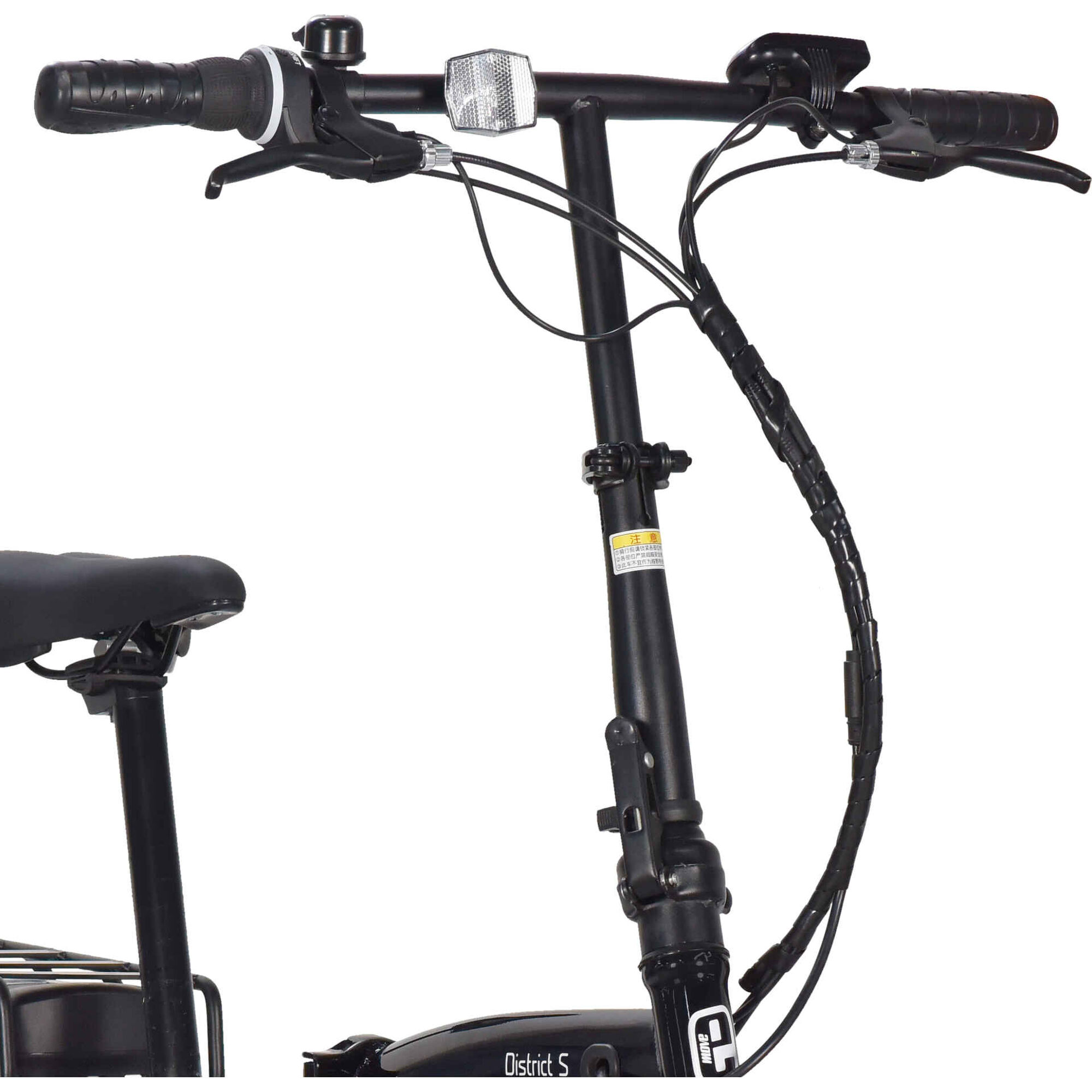 Bicicleta Elétrica Dobrável District S Roda 20'' 6V