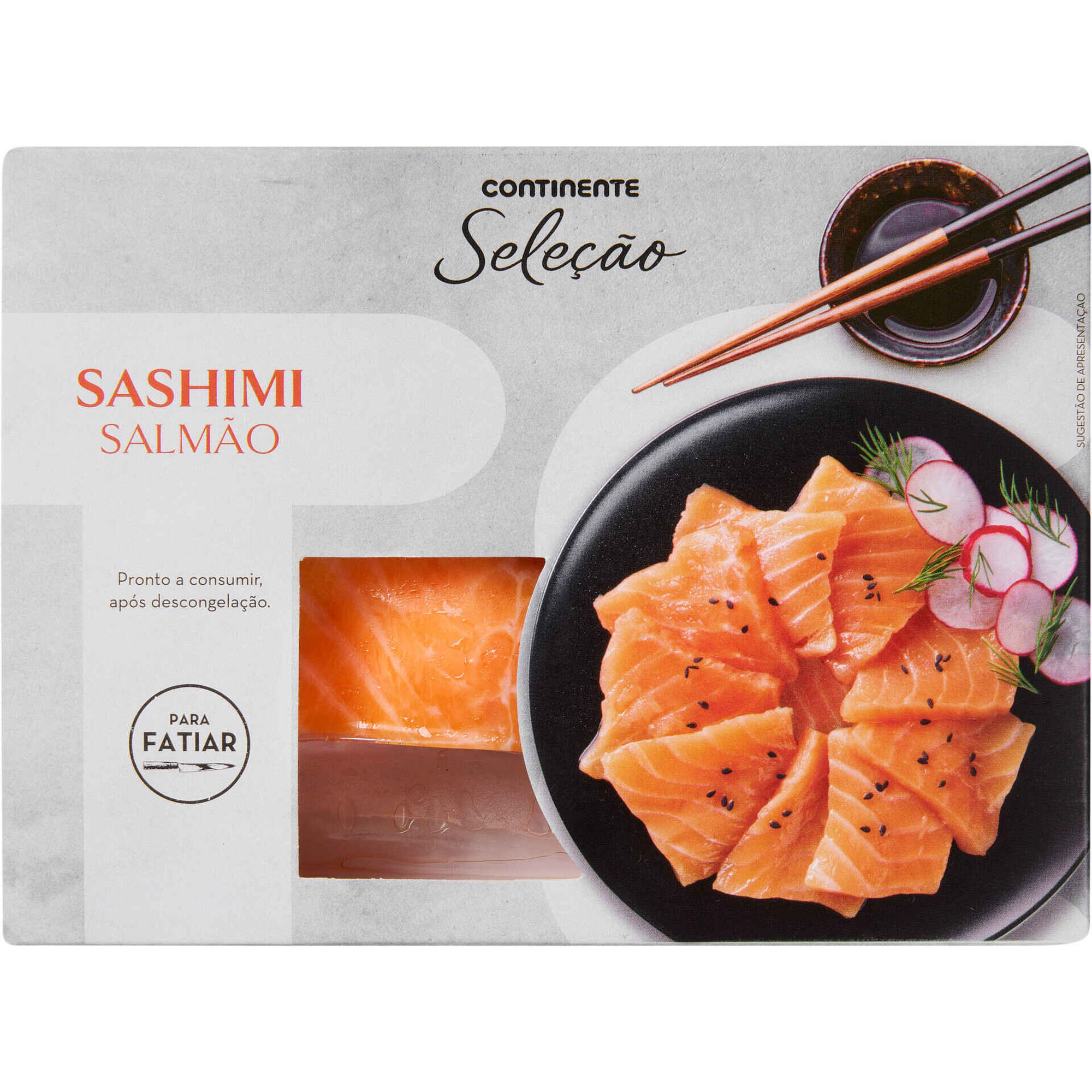 Sashimi de Salm&atilde;o Continente Sele&ccedil;&atilde;o