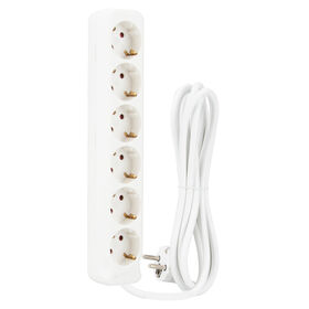Bloco 6 Tomadas sem Interruptor 1,4 mts Bloco 6 Tomadas sem Interruptor 1,4 mts