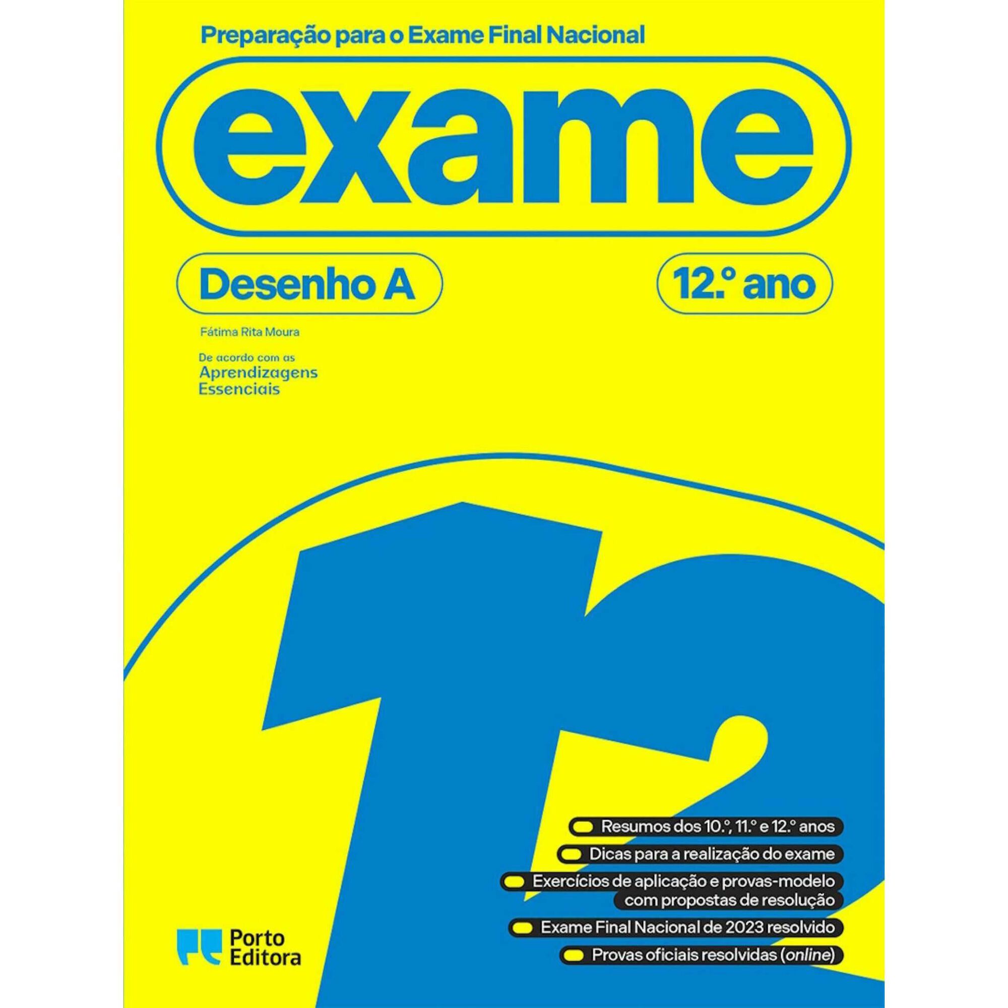 Preparação para o Exame Final Nacional - Desenho A - 12º Ano Preparação para o Exame Final Nacional - Desenho A - 12º Ano