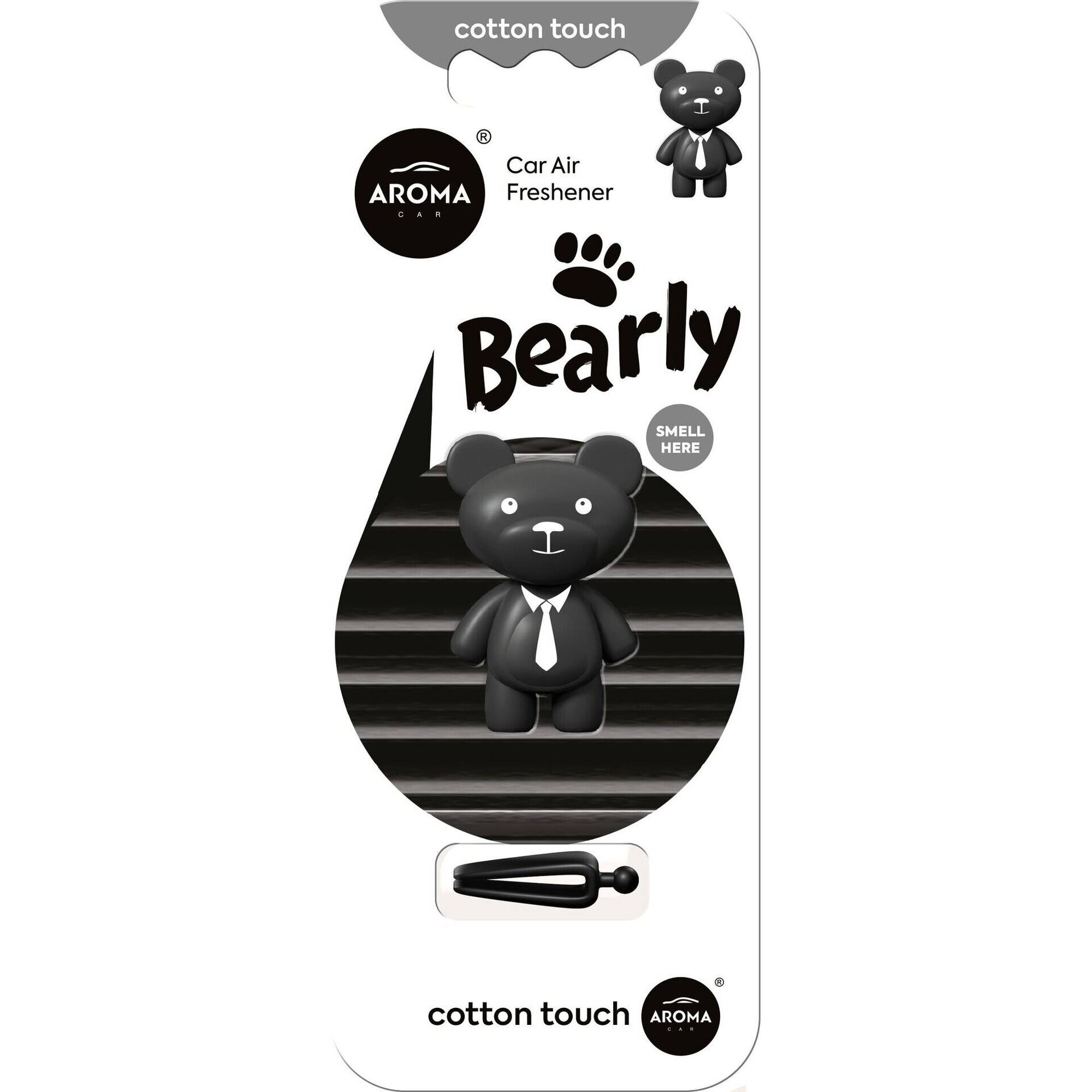 Ambientador Bearly Black Aroma Car