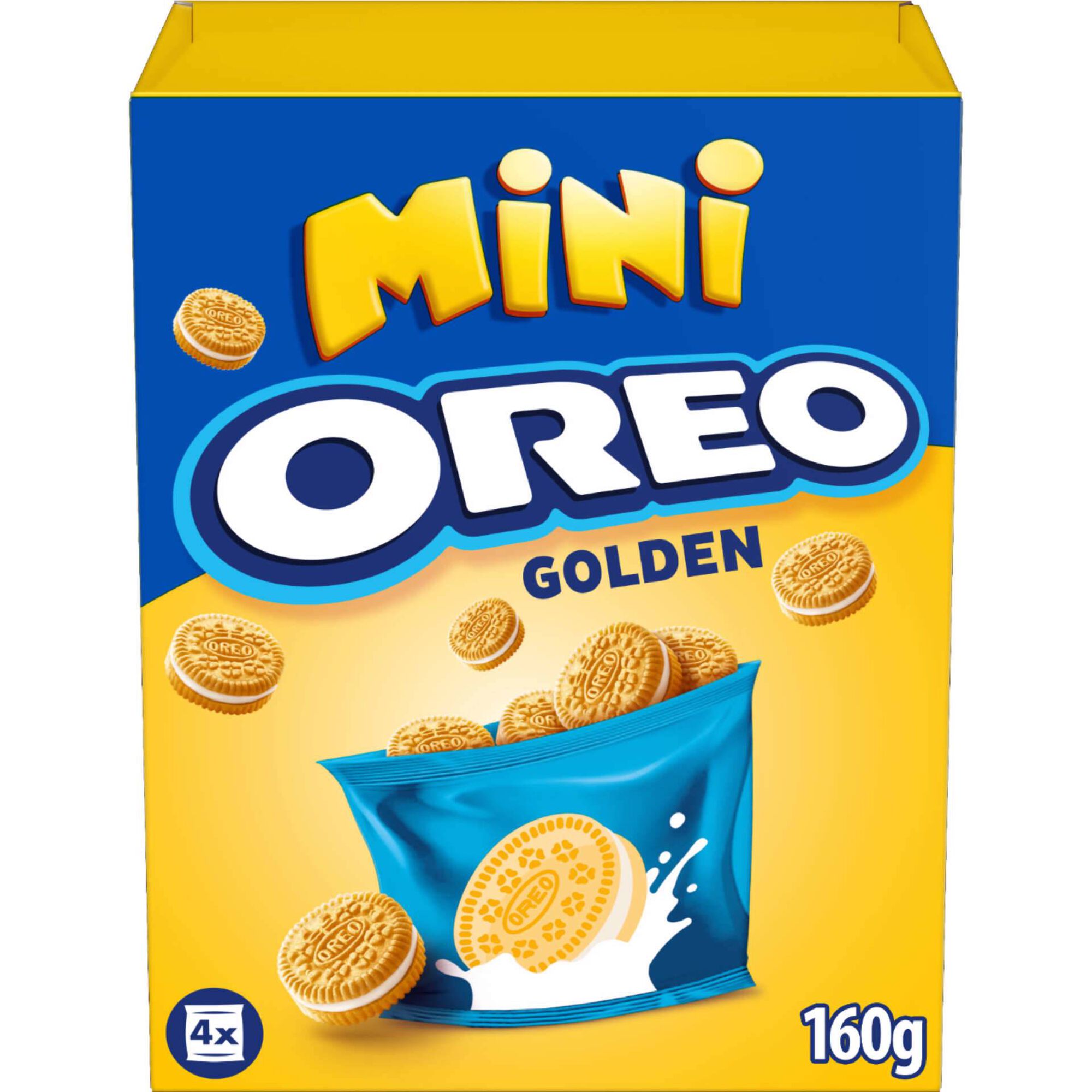 Bolachas Golden Mini com Recheio de Creme Oreo