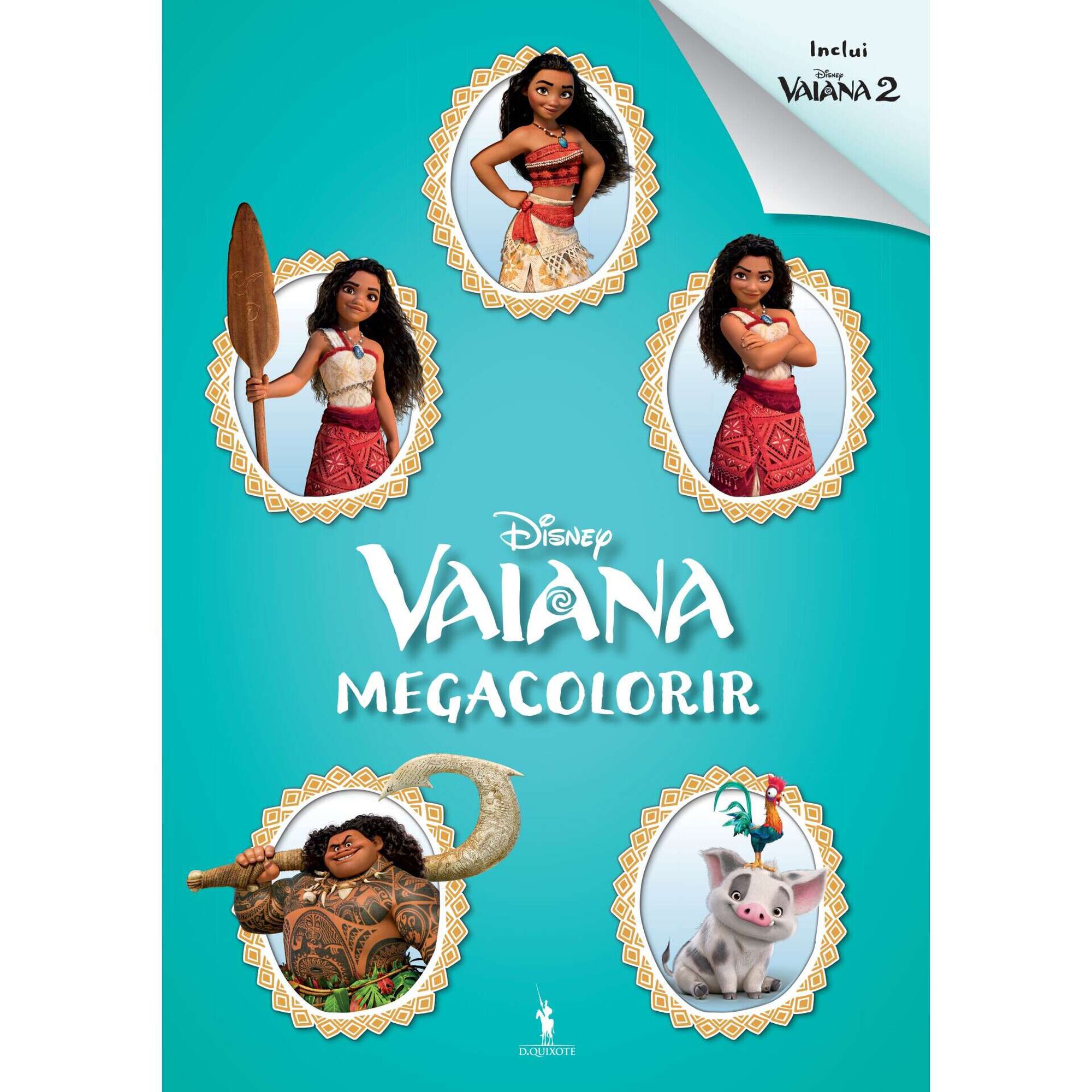 Megacolorir Vaiana 1 e 2