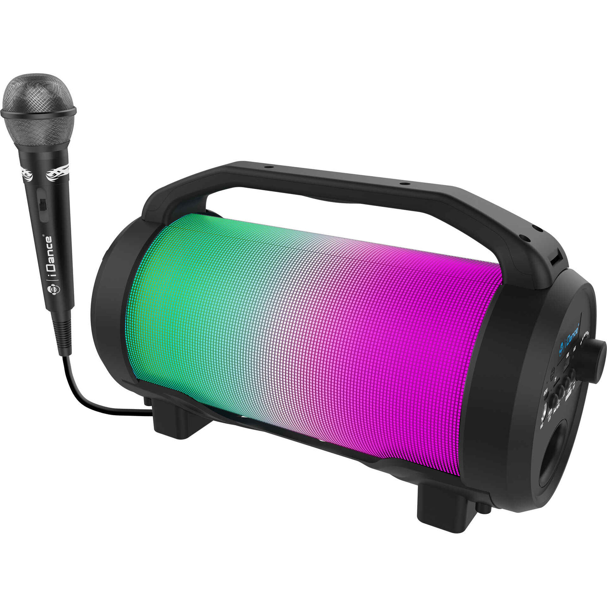 Coluna de Som Cyclone com Microfone